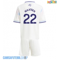 Camisa de time de futebol Aston Villa Ian Maatsen #22 Replicas 3º Equipamento Infantil 2025-26 Manga Curta (+ Calças curtas)
